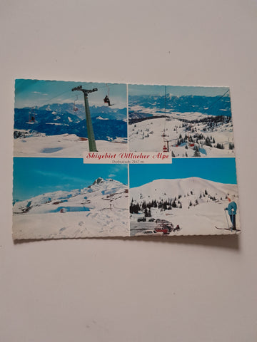 AK Skigebiet Villacher Alpe.