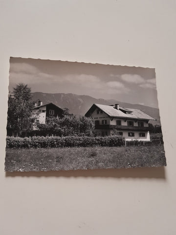 AK Landskron bei Villach. Hotel Egger mit Kanzel.