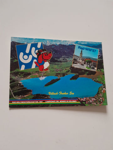 AK Villach Faakersee. Rad WM 87.