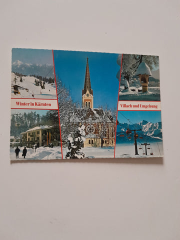 AK Winter in Kärnten. Villach und Umgebung.
