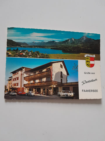 AK Drobollach am Faakersee. Hotel Schleicher.