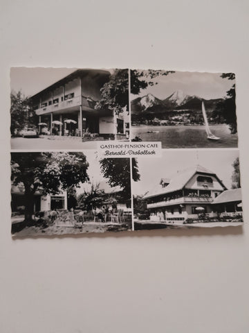 AK Drobollach. Gasthof Pension Cafe Bernold.