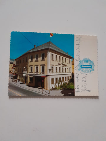 AK Villach. Bahnhofstrasse 8. Hotel Brauhaus.