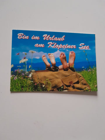 AK Bin im Urlaub am Klopeinersee.