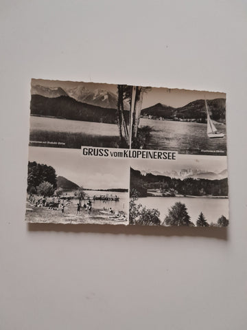AK Gruss vom Klopeinersee.
