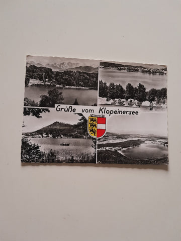 AK Grüße vom Klopeinersee.