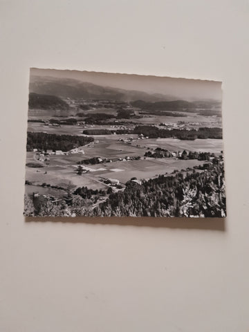 AK Blick vom Georgibergl auf Klopeinersee und Kühnsdorf.