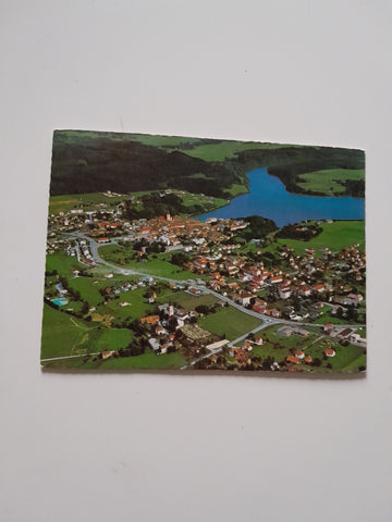 AK Völkermarkt mit Stausee.