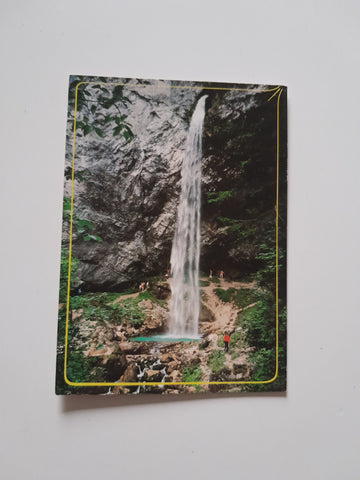 AK Wildensteiner Wasserfall bei Gallizien.