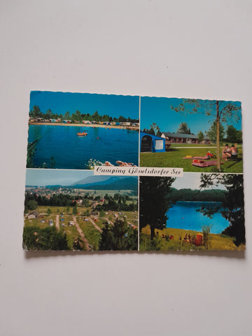 AK Camping Gösselsdorfer See. Eberndorf.