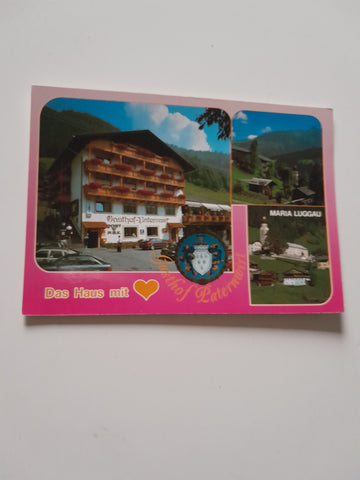 AK Maria Luggau 30. Gasthof Pension Paternwirt. Familie Obernosterer.