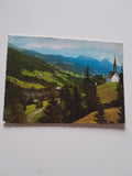 AK Blick von Niedergail auf Mattling und Birnbaum.