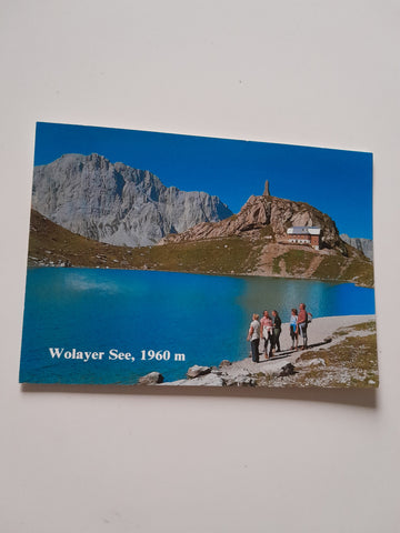 AK Wolayersee. Eduard Pichl Hütte.
