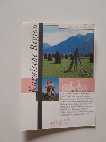 AK Karnische Region. Gail- Gitsch- Lesachtal - Weissensee.
