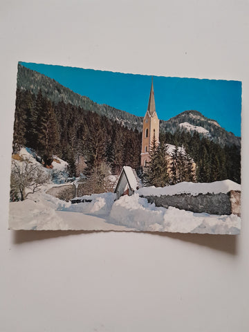 AK Weißbriach. Evangelische Kirche.