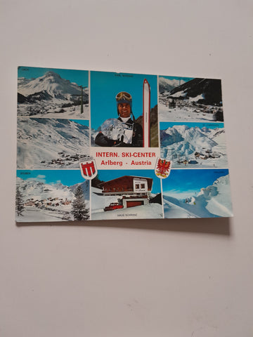 AK Intern. Ski-Center Arlberg. Karl Schranz.