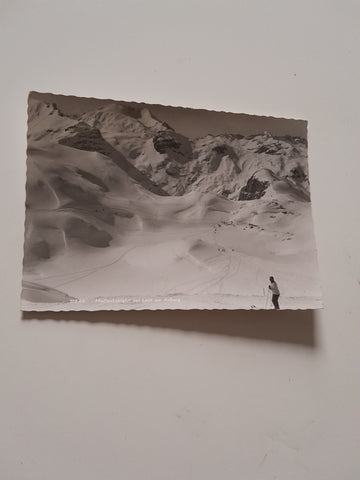 AK Madlochabfahrt bei Lech am Arlberg.