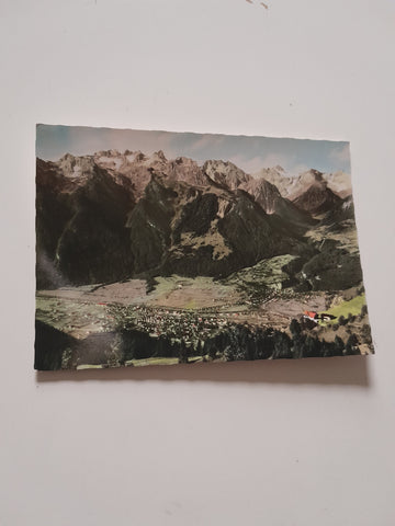 AK Bludenz mit Muttersberg gegen Rhätikon.