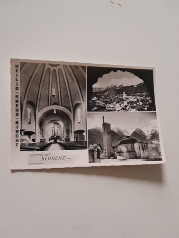 AK Bludenz. Heilig Kreuz Kirche.