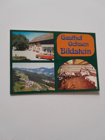 AK Bildstein. Gasthof zum Ochsen. Fam. Gasser.