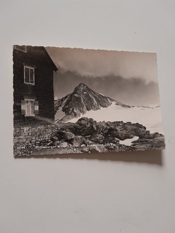 AK Strassburger Hütte mit Scesaplana.