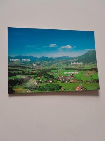 AK Bregenzerwald. Lingenau Hittisau Egg Andelsbuch Schwarzenberg.