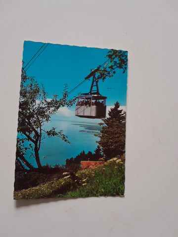 AK Bregenz am Bodensee. Pfänderbahn.