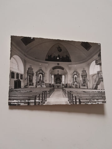 AK Sulzberg bei Bregenz. Kirche innen.