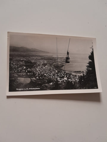 AK Bregenz am Bodensee. Pfänderbahn.