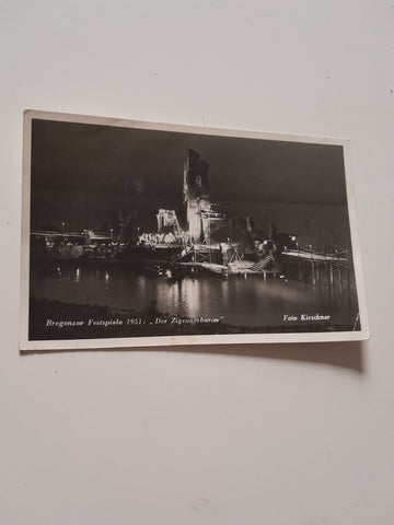 AK Bregenzer Festspiele 1951 Der Zigeunerbaron.