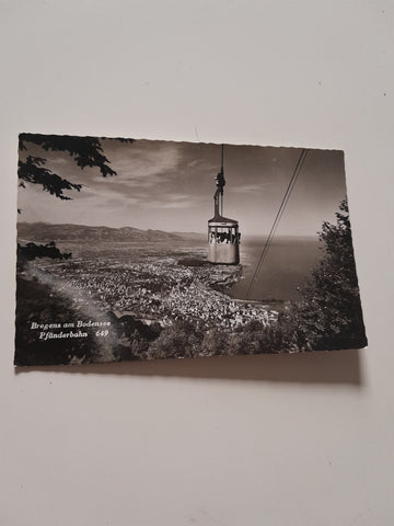 AK Bregenz am Bodensee. Pfänderbahn.
