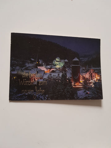 AK Feldkirch mit Schattenburg und Katzenturm.