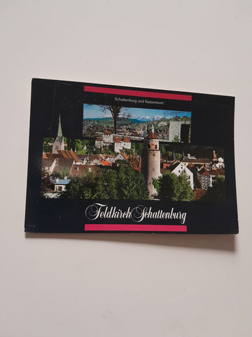AK Feldkirch. Schattenburg und Katzenturm.