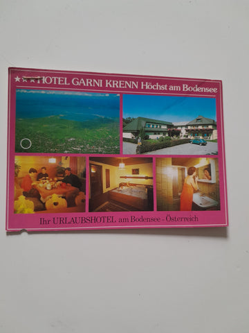 AK Höchst am Bodensee. Hotel Garni Krenn.