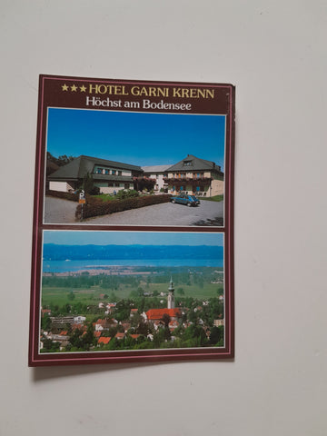 AK Höchst am Bodensee. Hotel Garni Krenn.