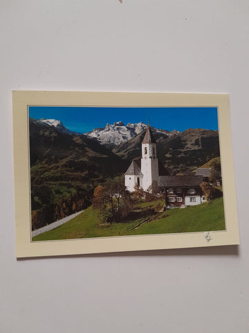 AK Innerberg gegen Sulzfluh und Drei Türme.