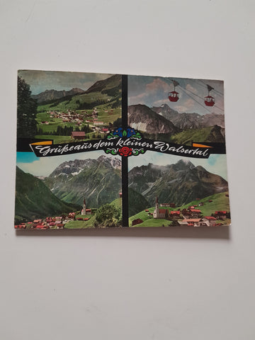 AK Grüße aus dem kleinen Walsertal. Riezlern. Hirschegg. Mittelberg.