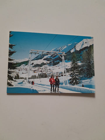 AK Riezlern mit Parsenn-Skilift.