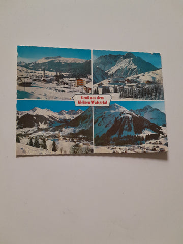 AK Gruss aus dem Kleinen Walsertal.