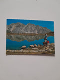 AK Bergsee bei der Kaltenberghütte gegen Erzberge.
