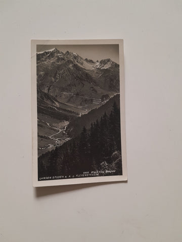 AK Langen - Stuben am Arlberg g. Flexenstrasse.
