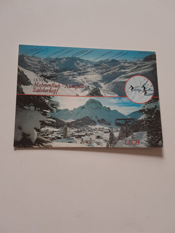 AK Lech. Skigebiet Mohnenfluh - Auenfeld Saloberkopf.