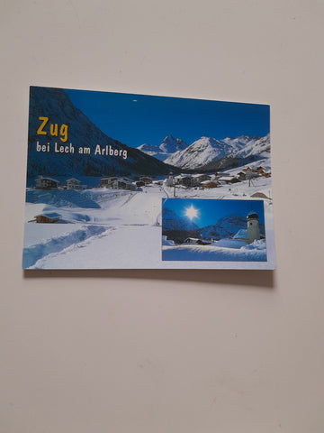 AK Zug bei Lech am Arlberg.