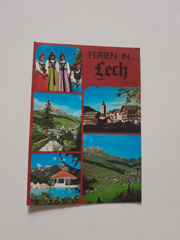AK Ferien in Lech.