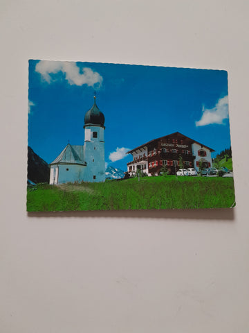 AK Zug bei Lech am Arlberg. Gasthof Rote Wand. Bes. Josef Walch.