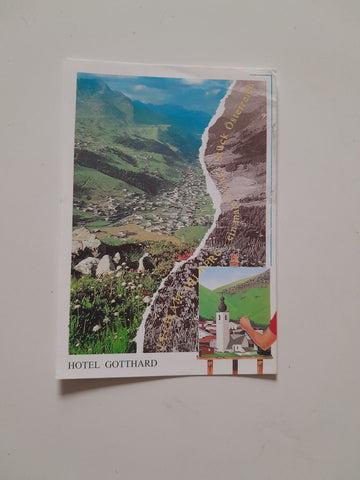 AK Lech am Arlberg. Hotel Gotthard. Familie Walch.