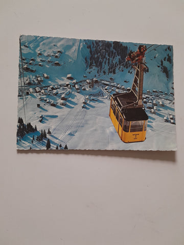 AK Lech am Arlberg. Rüfikopf-Seilbahn.