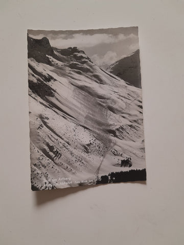 AK Lech am Arlberg. Madloch-Abfahrt.