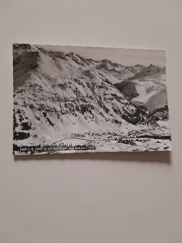AK Lech am Arlberg mit Rüfikopf.