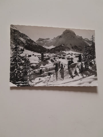 AK Lech am Arlberg mit Omeshorn.